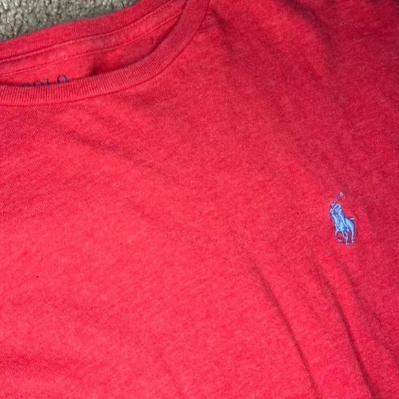 Other - Red Polo Ralph Lauren long sleeve shirt in a M